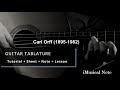 Guitar TAB Carl Orff Fortuna Tutorial Sheet Lesson IMn Guitar TAB Carl Orff Fortuna Tutorial Sheet Lesson IMn