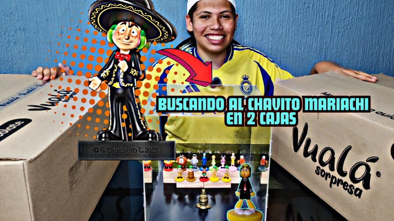 🎉МЫ НАШЛИ ЧАВО МАРИАЧИ? 🤠 | Открываем 2 коробки с сюрпризами Vualá #chespirito