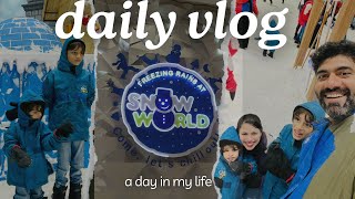 Snow World | Nexus Seawoods | Seawoods Grand Central Mall | First Snow Park in Navi Mumbai#vlog
