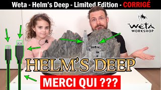 MERCI QUI??? The Helm's Deep par Weta revu et corrigé! UNBOXING / 360°