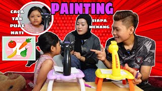 NGAMOK❗️SIAPAKAH MELUKIS PALING CANTIK NIE ,CACA ATAU PAKSU 😱‼️