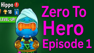 Fun Run 4 - Zero to Hero Series |  Hippo -Episode 1 Going up the levels.