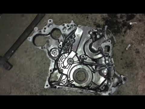 Замена цепи грм паджеро 4м41 своими руками