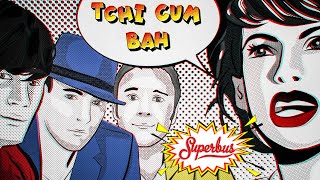 Superbus - Tchi Cum Bah - guitar cover and screen lyrics