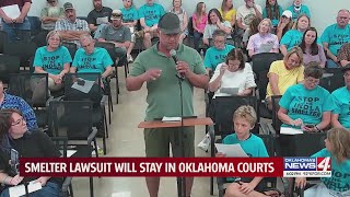 Smelter lawsuit will stay in Oklahoma Courts