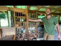 Tour of robin greenfields tiny house at wild abundance  simple and sustainable living
