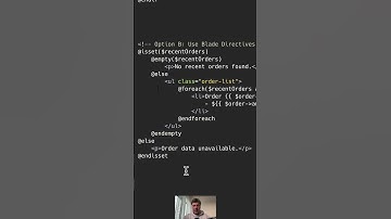 Blade Directives or "Classical" if-else? #laravel