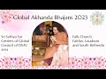 Global akhanda bhajans  2023