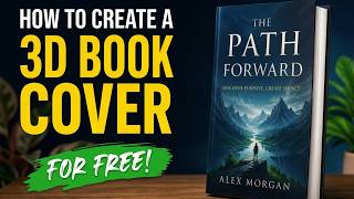 How To Create a 3D Book Cover Without Canva For FREE