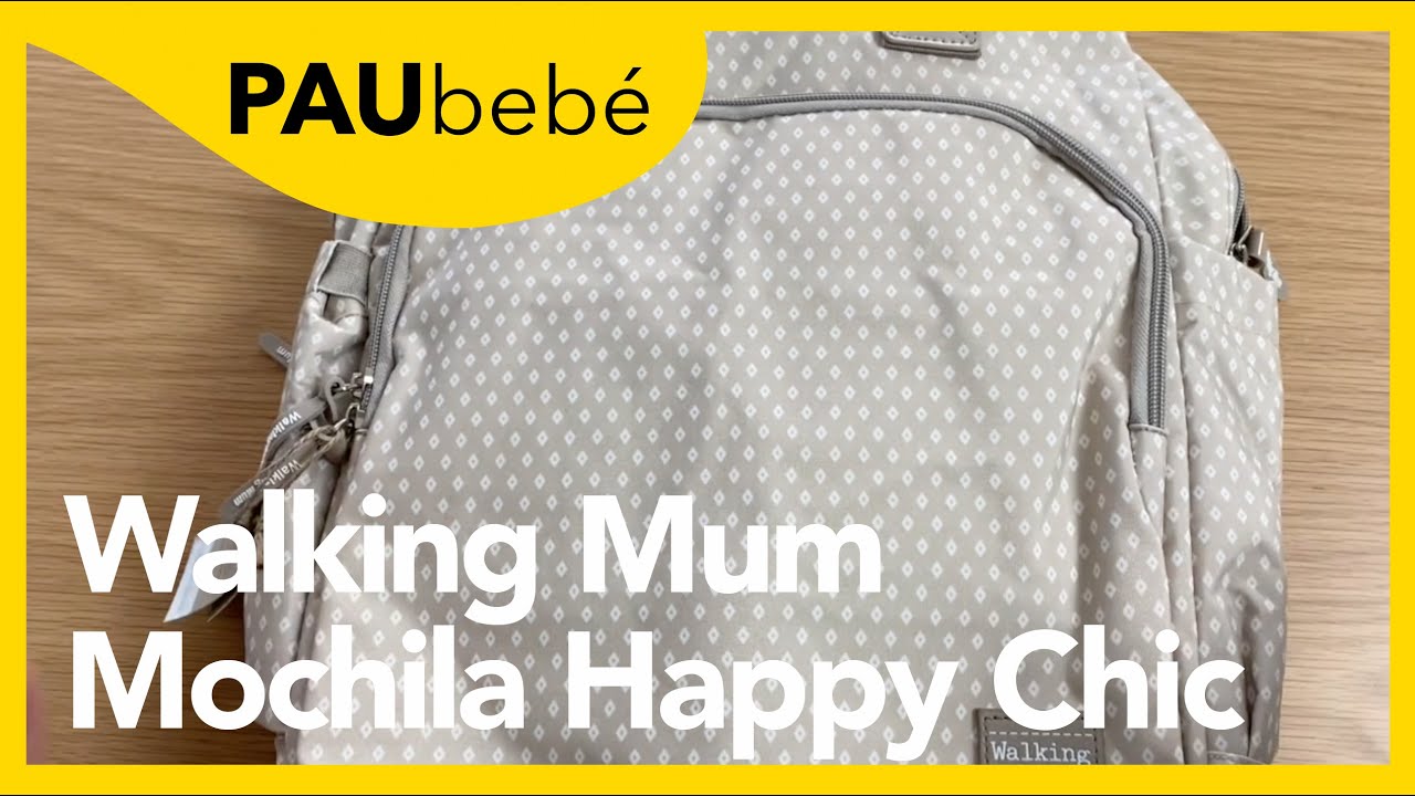 Mochila Maternal Happy Chic Walking Mum