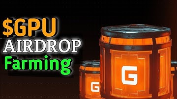 Free $GPU Airdrop Farming || $5.25M Funding || New Gem || GPU.Net Full Guide.