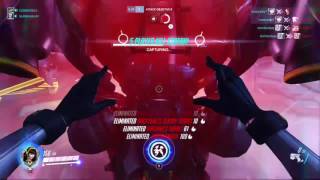 Overwatch: D.Va Amazing Kill Feed