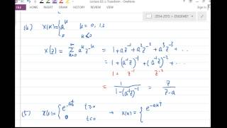 2014W ENGR487 Lecture02 z Transform