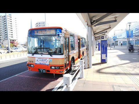 前面展望】神姫バス [8] 加古川駅北口～神野駅前 - YouTube