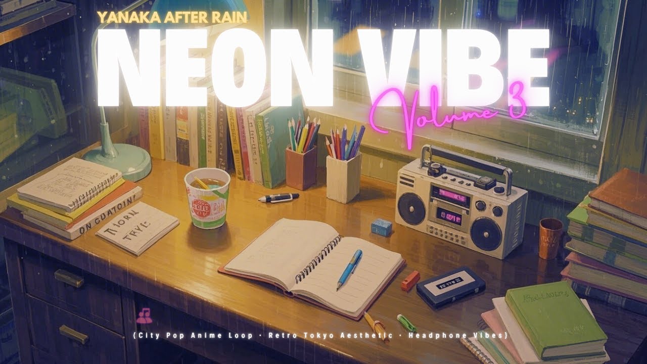 🎧 Neon Vibe: Volume 3 – Yanaka After Rain