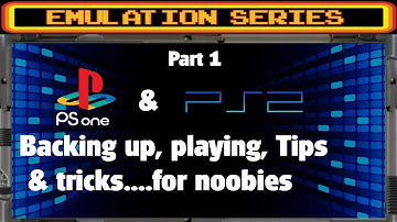 PS3 Emulation Series Pt1 - (for noobies) PS1 PS2 How to backup, play, Ext. HDD, add boxart +more