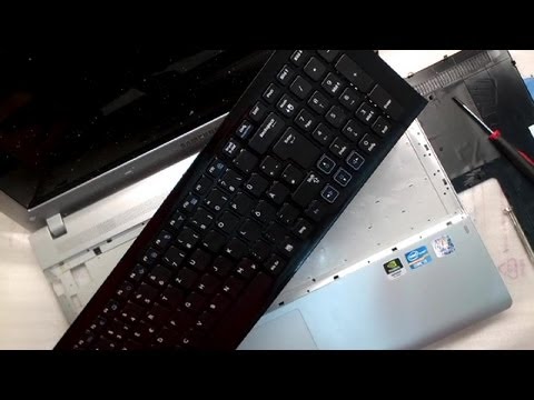 Samsung  Laptop Change keyboard RV515 RV520 300E Replace Tastatur