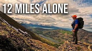A 12 mile solo hike on the Kenai Peninsula.