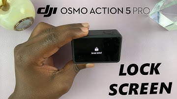 How To Lock Touch Screen On DJI Osmo Action 5 Pro
