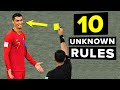 10 football rules you didnt know existed