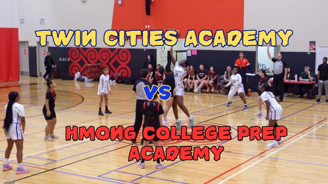 Twin Cities Academy vs Hmong College Prep Academy Girls Basketball Game Summary