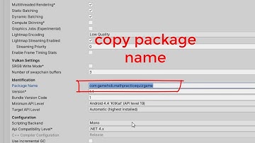 Math practice quiz game Firebase Setup