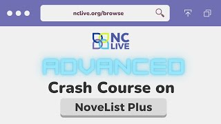 Advanced Crash Course On NoveList Plus
