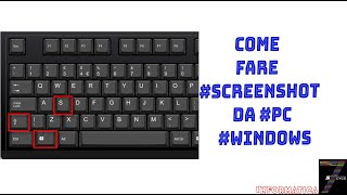 Come fare #screenshot  da #pc  #windows