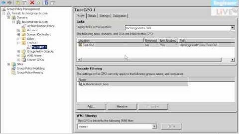 Create and Link GPO at one step in ADDS - Windows Server 2008