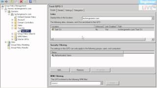 Create and Link GPO at one step in ADDS - Windows Server 2008