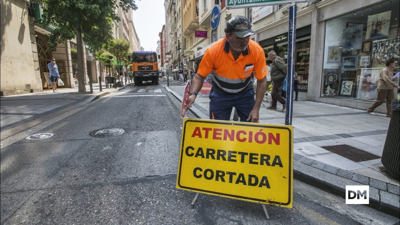 Obras En La Calle Rualasal De Santander Youtube