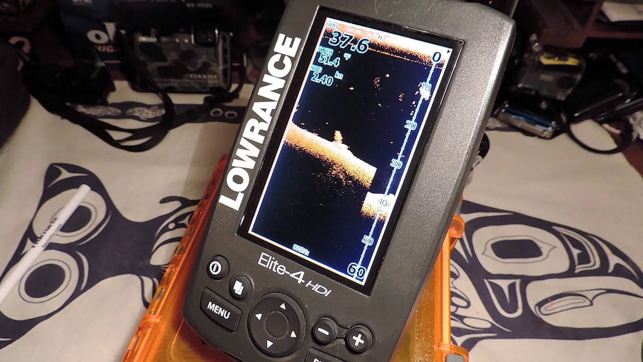 Lowrance Elite 4 HDI - DownScan Imagery