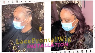 Lace Frontal Wig Installation