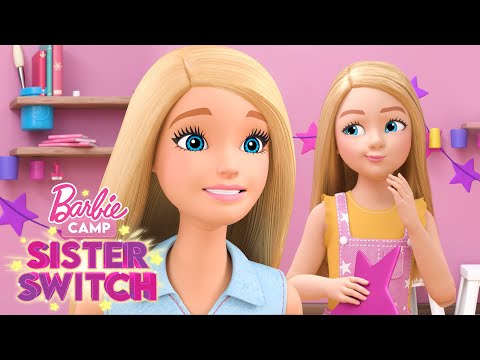 Barbie Camp Sister Switch! | FULL EPISODES 1-4 🏕