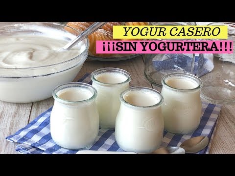 Video: Cómo Hacer Yogur Sin Una Yogurtera