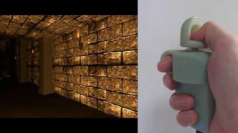 NEW 3D Input Device "Thumb 3D Joystick® PROTO" Demo short version