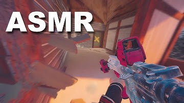 ASMR GAMING RAINBOW SIX SIEGE AULA F87 PRO KEYBOARD SOUNDS AND REVIEW