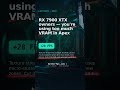 RX 7900 XTX owners — you're using too much VRAM in Apex