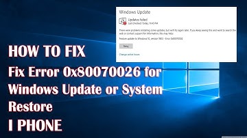 Error 0x80070026 For Windows 11 Update Or System Restore - 2 Fix How To