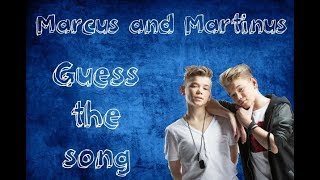 Guess the song│Marcus and Martinus screenshot 5