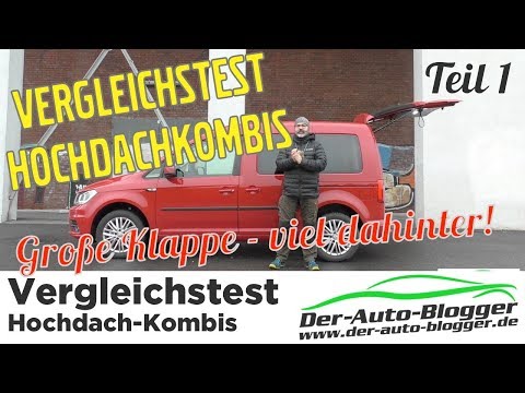 Vergleichtest VW Caddy,