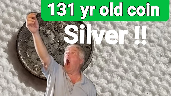 Silver!!!! 131 year old coin!!! Metal detecting wi...