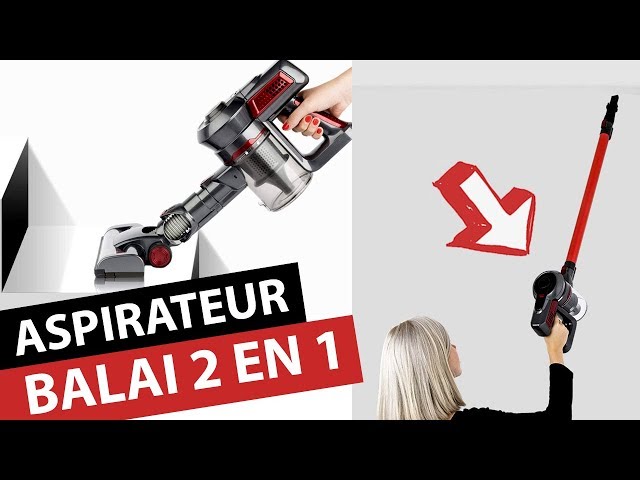 CRASH TEST : ASPIRATEUR BALAI 2 en 1 SANS SAC EasyClean H.Koenig UP600 