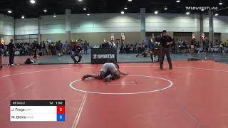 220 Kg Prelims - Jonathan Fraga, Southwest Miami High School Wrestling Vs Michael Diorio, Rhode Is