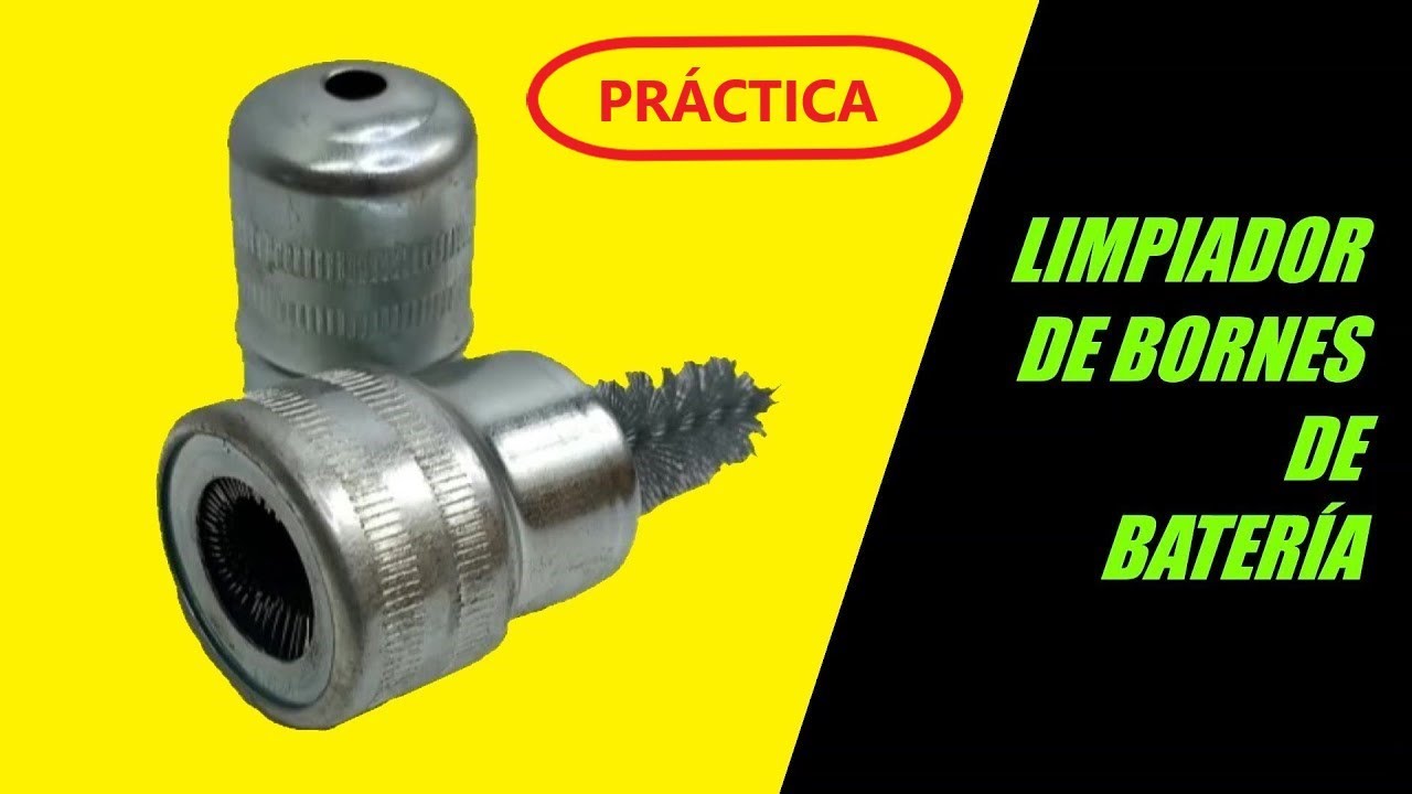 de 👉BORNAS👈 de batería. Cómo LIMPIAR BORNES o de batería. -