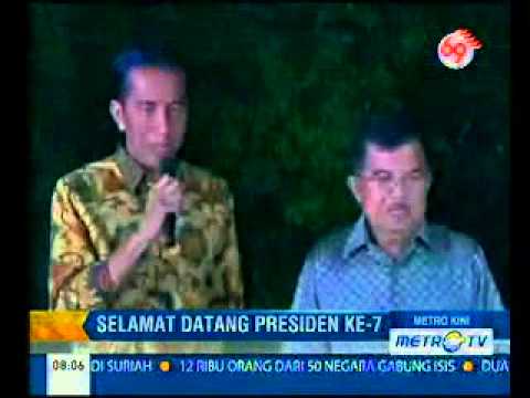 Selamat Datang Presiden Ke7 @JokowiJKTV