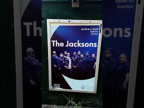The Jacksons. 24 and 25 July. Concertgebouw. Amsterdam.