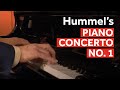 Hummels piano concerto no 1 3rd movement  live performance with lmp  howard shelley