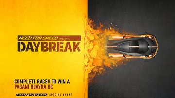 Pagani Huayra BC DAYBREAK NFS No Limits Day 1 Gameplay Walkthrough