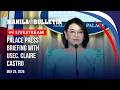 LIVE: Palace press briefing with Usec. Claire Castro | May 25